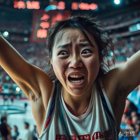 中国女篮晋级，激动落泪！