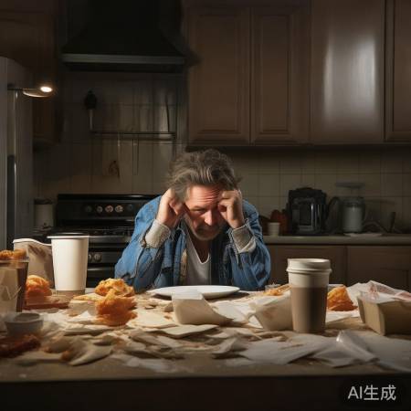 饮食不规律,身体机能下降