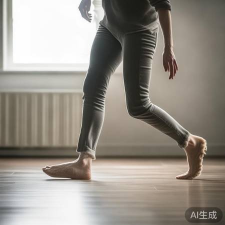 猫步走，全身锻炼