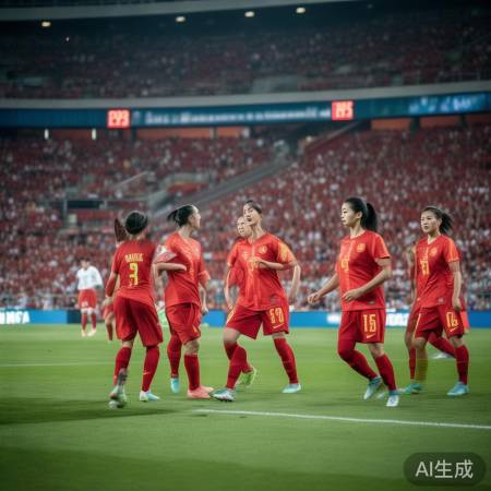 女足顽强战平乌兹别克