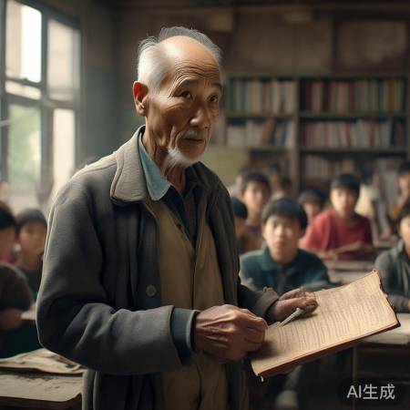 坚持的力量,教坛一生路