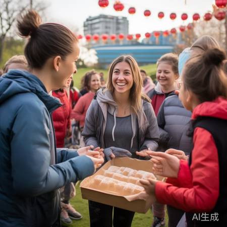 孙颖莎接地气中秋祝福