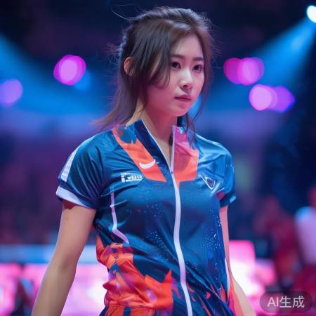 亚运舞台，雨薇惊艳亮相