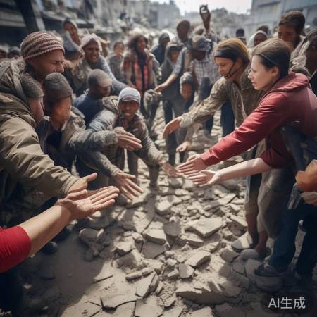 地震中的温暖力量